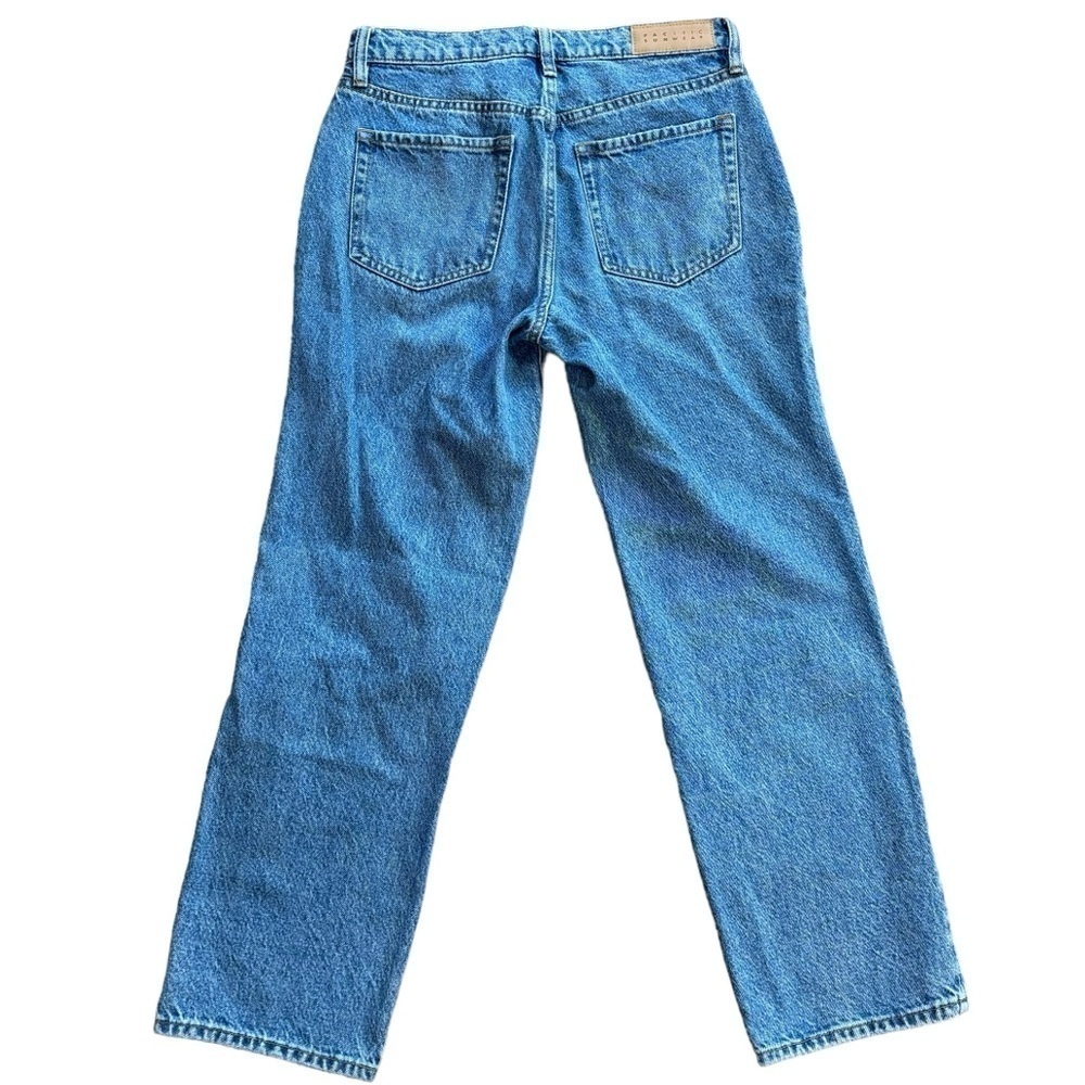 Pacsun 90’s Straight Leg Blue Jeans Women’s 25 Distressed Cropped Denim Casual - Picture 2 of 12